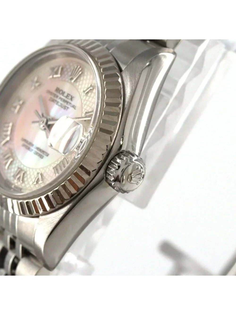 Rolex Datejust Automatic Watch White